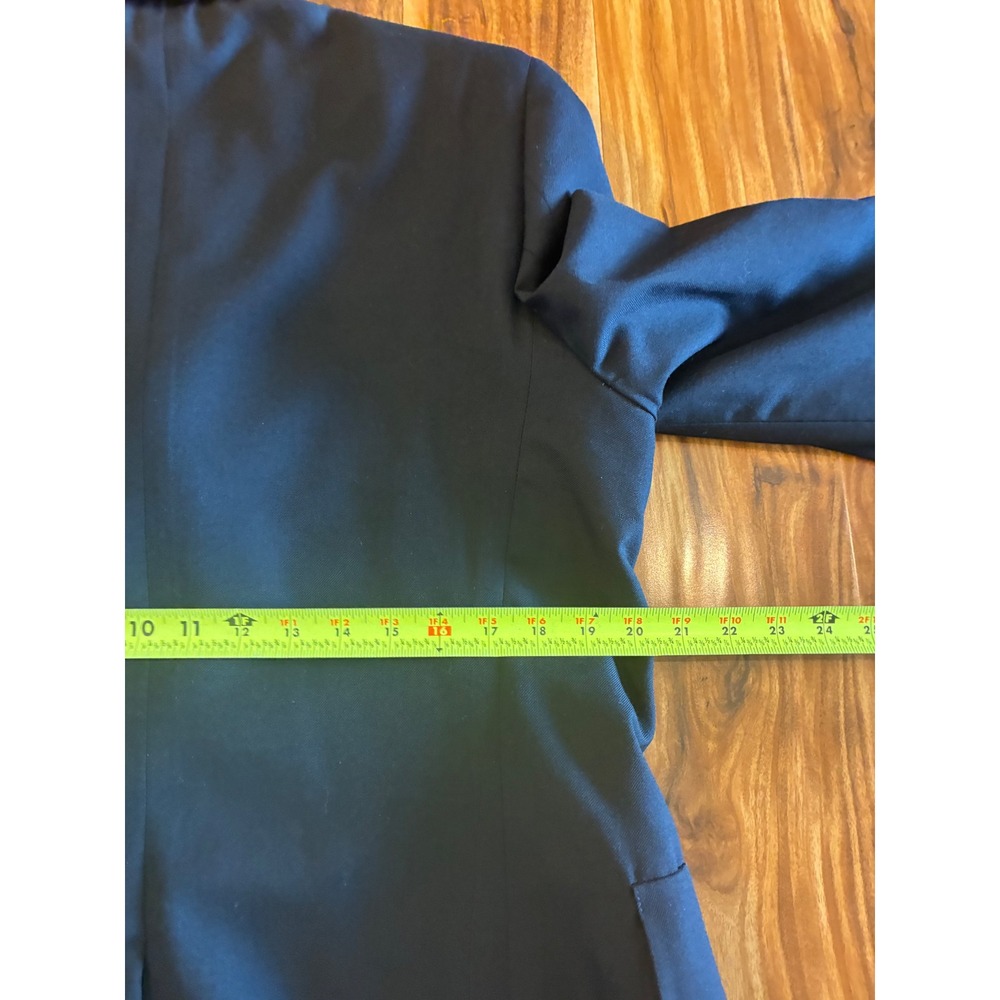 US Army ASU Dress Blues Uniform Coat Jacket Navy Gold Button 40LC New with Tags - Picture 9 of 10
